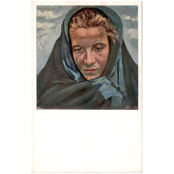 V. Hofmann pinx. Dziewczyna. Jeune fille. Das Mädchen vom Lande.