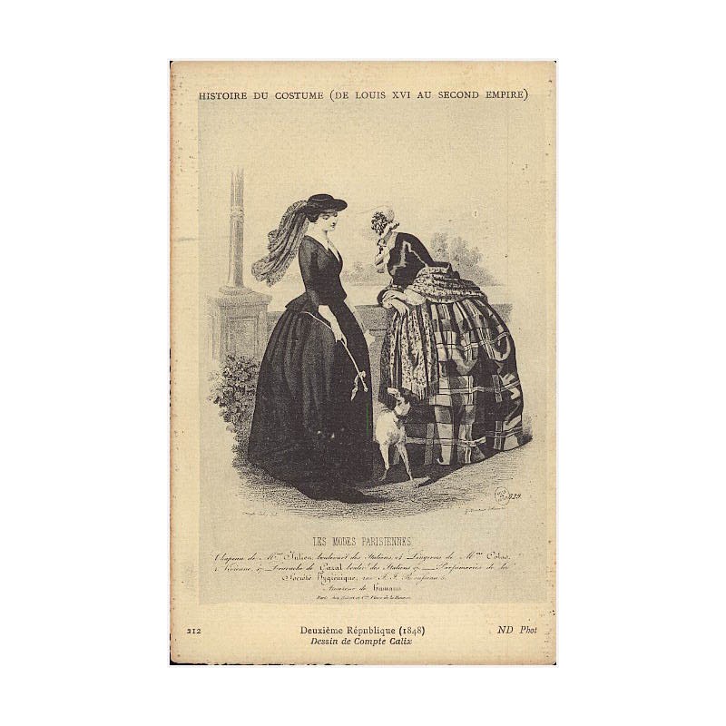 212. Deuxième République (1848) Dessin de Compte Calix