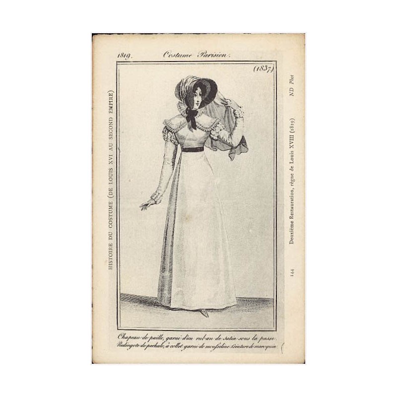 144. Deuxième Restauration, règne de Louis XVIII (1819)