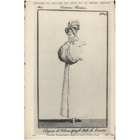 129. Première Restauration, règne de Louis XVIII (1814)