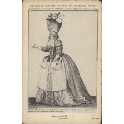 1 Époque Louis XVI (1775). Comédienne