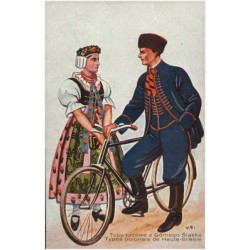 Typy ludowe z Górnego Śląska. Types polonais de Haute-Silesie. Mal. W. Boratyński