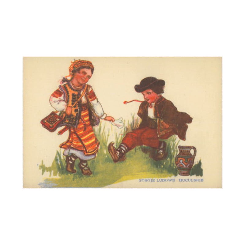 Stroje ludowe huculskie [...] A. Ursyn mal