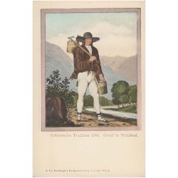 Schlesische Trachten 1840. Goral in Weichsel