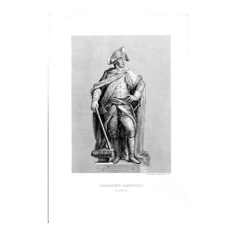Friedrich's Standbild in Stettin / "FRIEDRICH'S STANDBILD IN STETTIN"