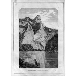 "Sokolica w Pieninach. Podług fotografii Szuberta w Krakowie. 190"