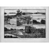 Mazury / "Masuren. Nach Aufnahmen von Hofphotograph Gottheil in Königsberg i. Pr. 1) Philipponenkloster am Dußfee. - 2) Nikolaik
