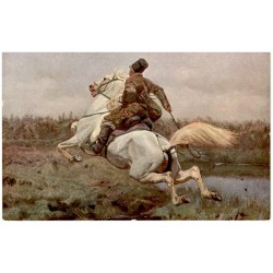 Józef Chełmoński pinx. [Posłaniec dworski]