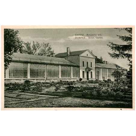 Tartu. Botaanika aed. Dorpat. Botan. Garten.