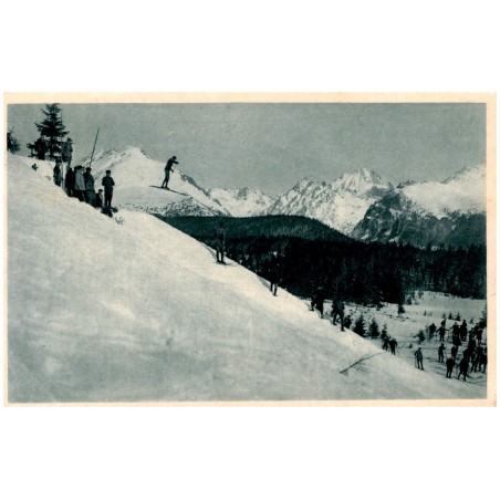Zimní sportovní hry 1920. Skok.