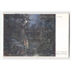 W. Mierny. W ciszy wieczornej. Dans le profond silence de la nuit.