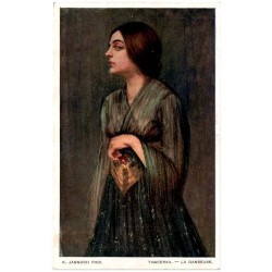 K. Jasnoch pinx. Tancerka. - La danseuse.