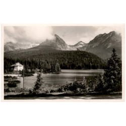 Štrbské pleso. Hohe Tatra-Tschirmer-See.