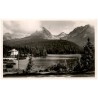 Štrbské pleso. Hohe Tatra-Tschirmer-See.