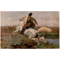 Józef Chełmoński pinx. Posłaniec dworski