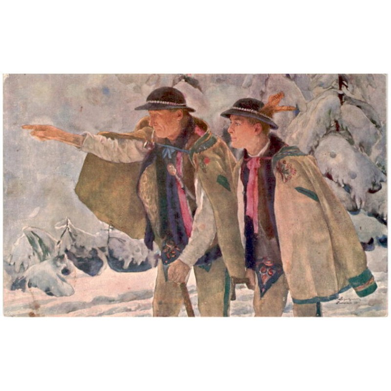 A. Augustynowicz. Górale. Montagnards.