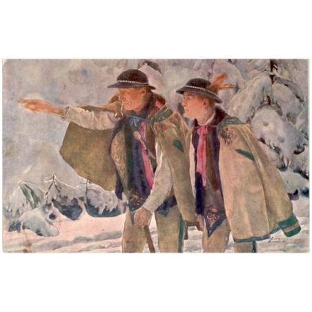 A. Augustynowicz. Górale. Montagnards.