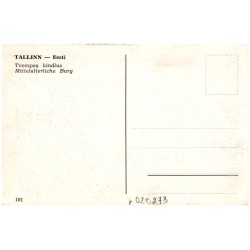 Tallinn - Eesti. Toompea kindlus. Mittelalterliche Burg