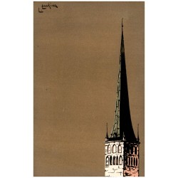 [Tallinn. Wieżą kościoła św. Olafa]