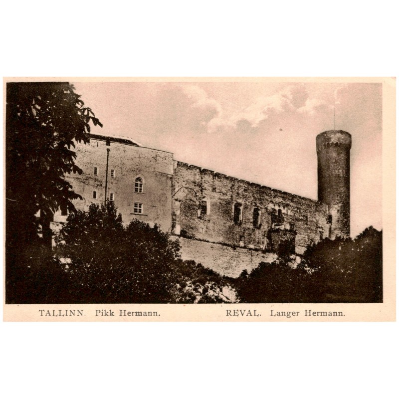Tallinn. Pik Hermann. Reval. Langer Hermann.