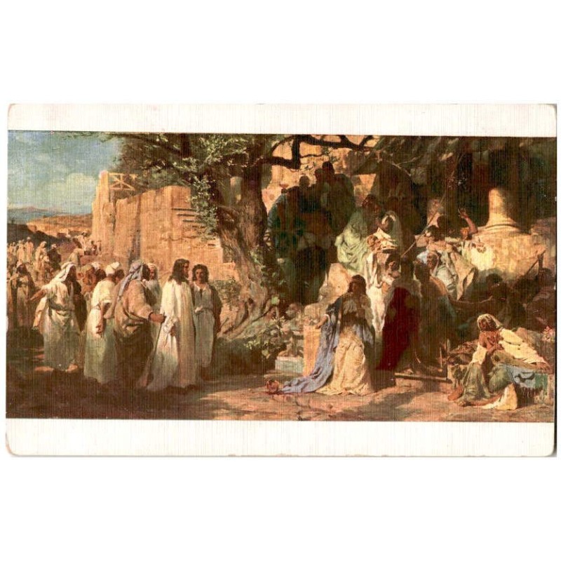 Grzesznica / 144. - Pécheresse. G. I. Siemiradsky. Гpъшницa Г. И. Ceмиpaдcкaгo. Die Sünderin.