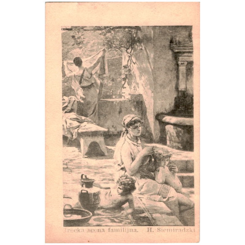 Grecka scena familijna. H. Siemiradzki