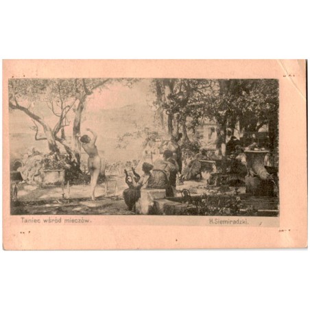 Taniec wśród mieczów. H. Siemiradzki