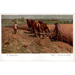 W. Rzegociński. Orka - Paysan au travail