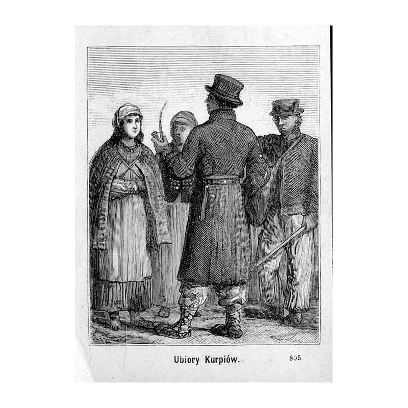 "Ubiór Kurpiów. 805"
