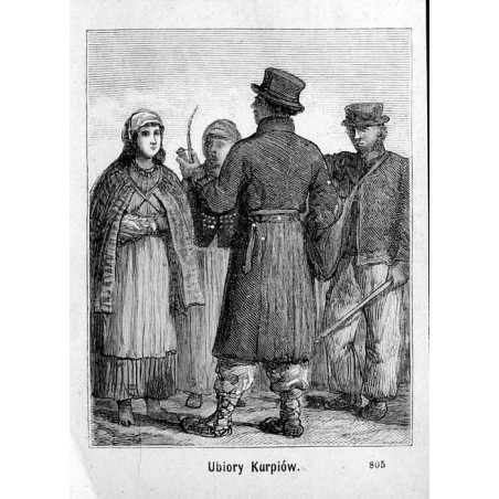 "Ubiór Kurpiów. 805"