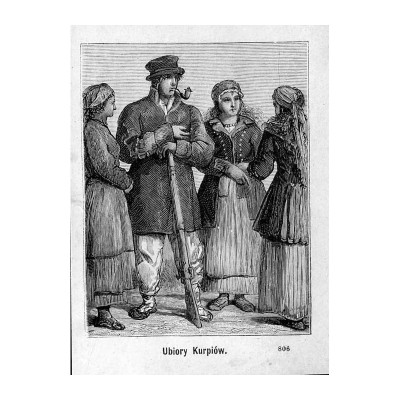"Ubiór Kurpiów. 806"