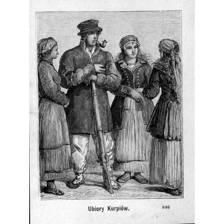 "Ubiór Kurpiów. 806"