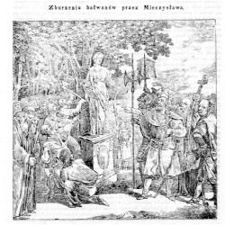 "Zburzenie bałwanów przez Mieczysława."