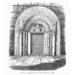 Portal archikolegiaty łęczyckiej (XII wiek) / "PORTAL ARCHIKOLEGIATY ŁĘCZYCKIEJ (XII WIEK)."