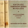 Katalog zabytków sztuki w Polsce. T. 2: Województwo łódzkie. 2 woluminy