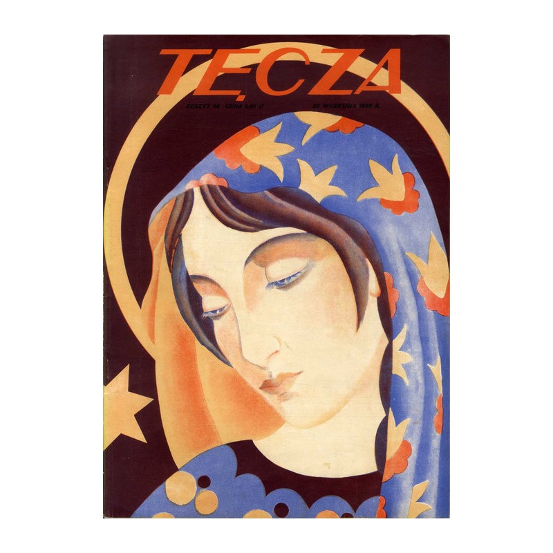 Tęcza. Ilustrowane pismo tygodniowe. R. 4 (1930). Z. 38 (20 września 1930) / Stanisław Repeta / August Hlond / św. Augustyn / Św