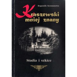 Kraszewski mniej znany. Studia i szkice